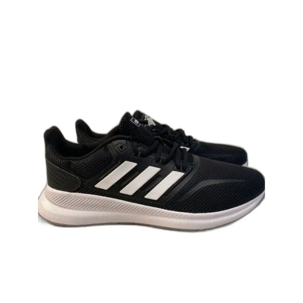 Adidas Runfalcon Women’s Running Shoes Black White Size 7.5 Athletic Sneakers